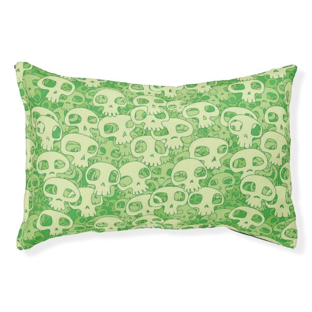 Cool skulls pet bed (Front)