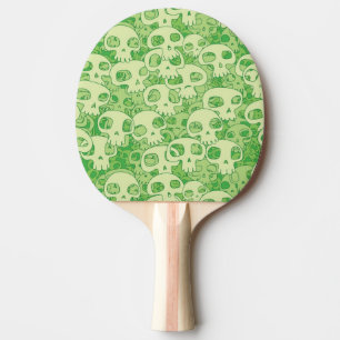 Cool skulls Ping-Pong paddle