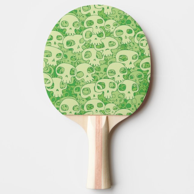 Cool skulls Ping-Pong paddle (Front)