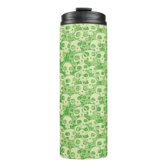 Cool skulls thermal tumbler (Front)