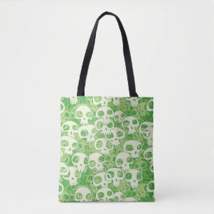 Cool skulls tote bag