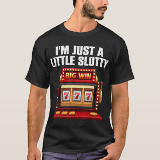 Cool Slot Machine Lovers Art For Men Women Casino T-Shirt