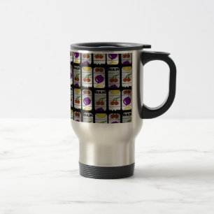 Cool Slot Machine Pattern Travel Mug