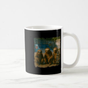 Cool Sloths Skatepark Vintage Photo Coffee Mug