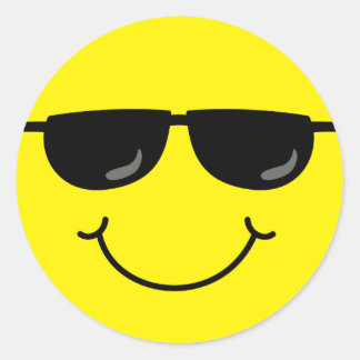 Image result for smiley face with sunglasses