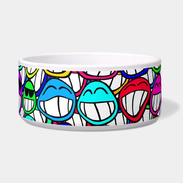 Cool Smiling Faces Bowl (Front)