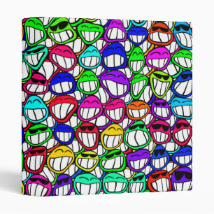 COOL SMILING FACES GROUP BINDER