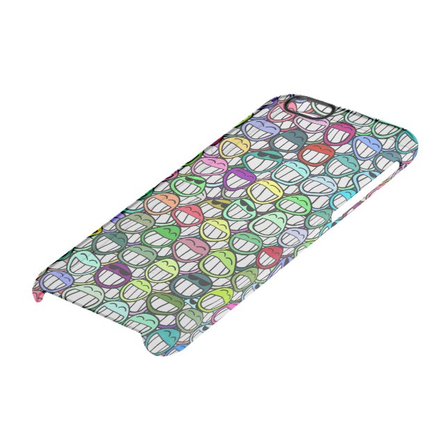 COOL SMILING FACES GROUP + your idea Uncommon iPhone Case (Bottom)