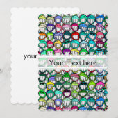 COOL SMILING FACES GROUP + your text (Front/Back)