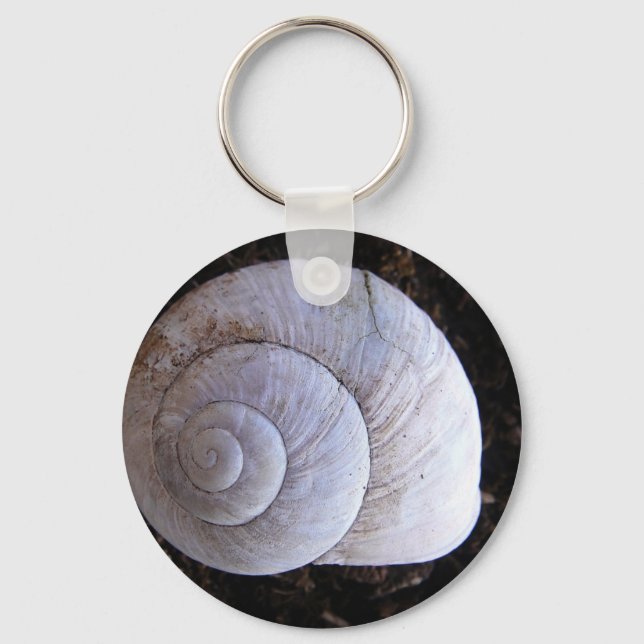 Cool snailshell keychain (Front)