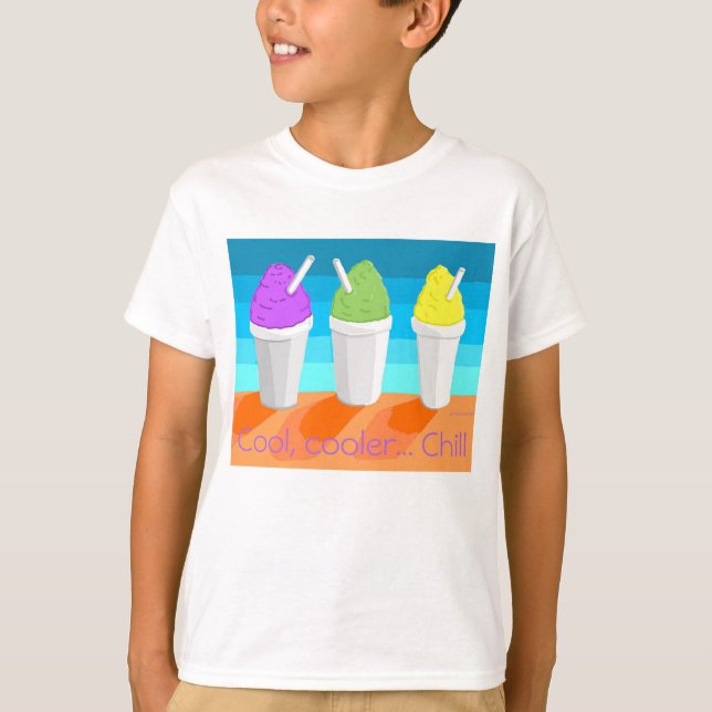 Cool snoball summer in NoLA kids  T-Shirt (Front)
