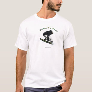 Cool Snow Boarder Winter Sports Theme T-Shirt