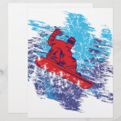 Cool Snowboarder (Front/Back)