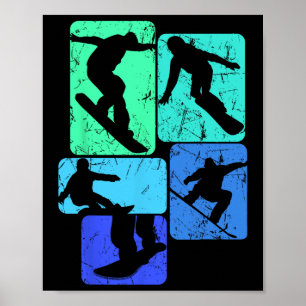 Cool Snowboarder Apparel And Gift Ideas Snowboardi Poster
