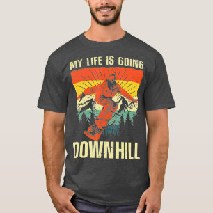 Cool Snowboarding Art For Men Women Snowboard Snow T-Shirt