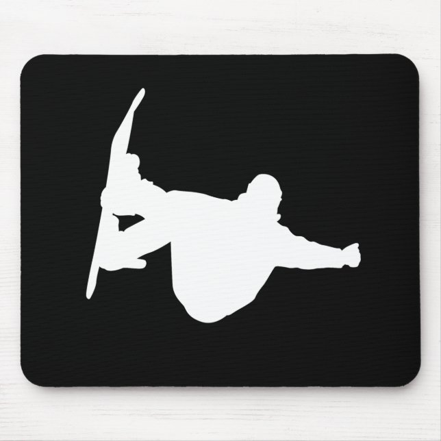Cool snowboarding mouse pad (Front)