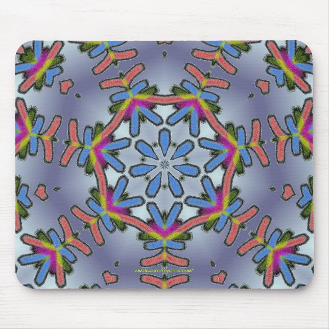 Cool Snowflake Mousepad (Front)