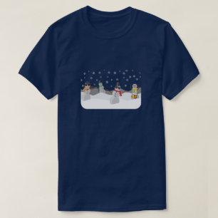 Cool Snowman Band T-Shirt