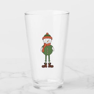 Cool Snowman Glass