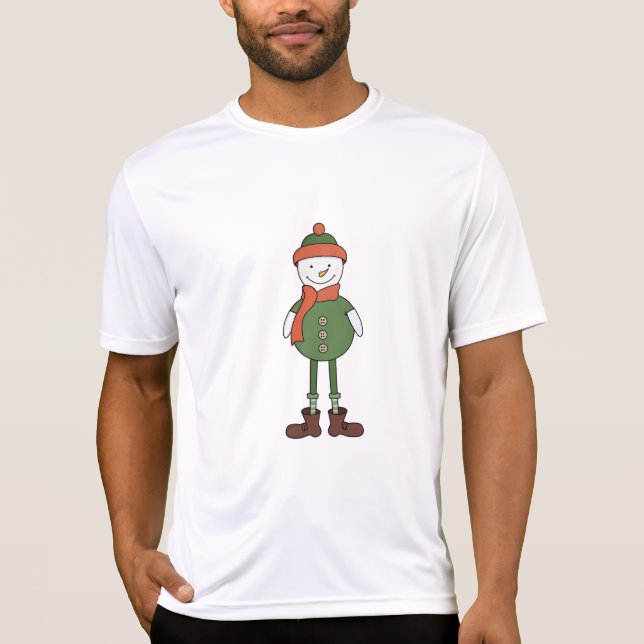 Cool Snowman T-Shirt (Front)