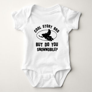 cool snowmobile designs baby bodysuit
