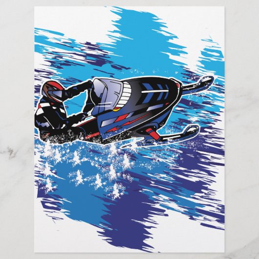 Cool Snowmobiler (Front)