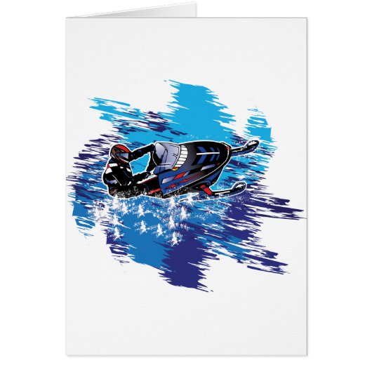 Cool Snowmobiler Cards (Front)