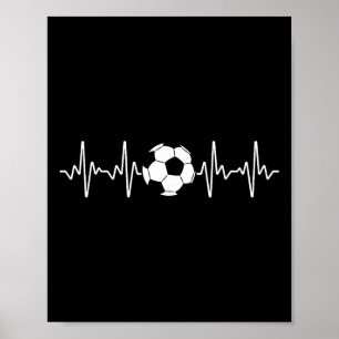 Cool Soccer Art For Men Women Soccer Lover Goalie Poster