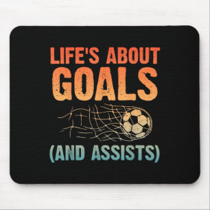Cool Soccer Art For Men Women Soccer Lovers Soccer Mouse Pad