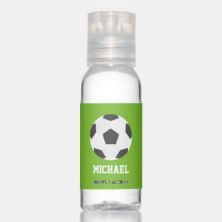 Cool Soccer Ball Custom Hand Sanitizer