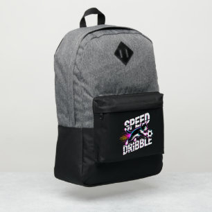 Cool Soccer Cat - For School, Kids & Teens Port Authority® Backpack
