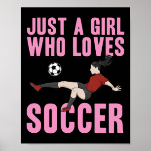 Cool Soccer For Women Girls Mom Soccer Player Coac Poster