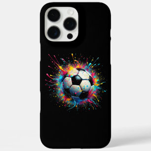 Cool Soccer Player Sport For Boys Men Girls Women iPhone 16 Pro Max Case