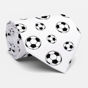 cool Soccer sports ball tiled Neck Tie