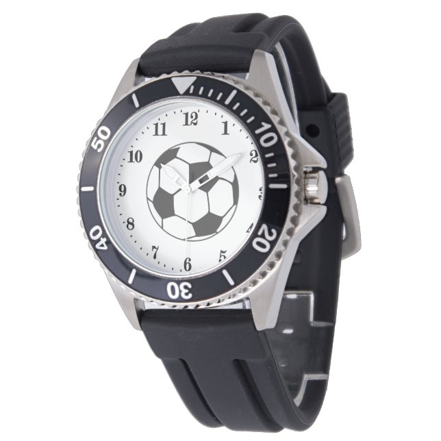 Cool soccer sports ball  watch (Angled)
