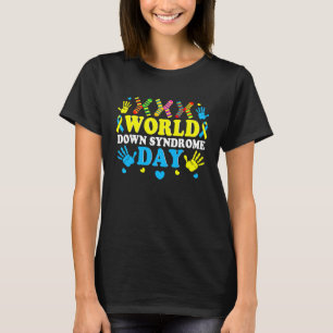 Cool Socks World Down Syndrome Awareness Supporter T-Shirt