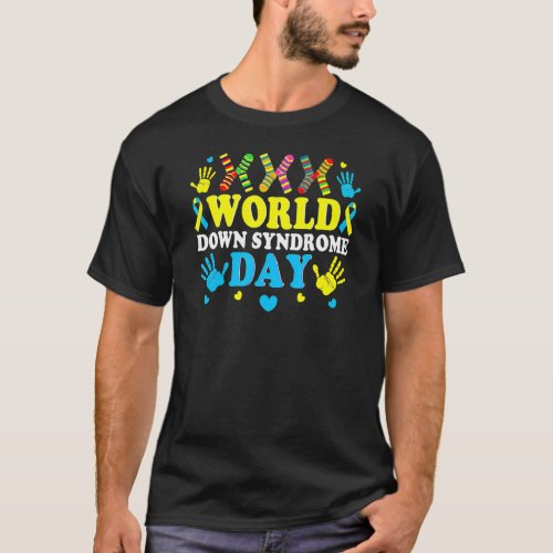 Cool Socks World Down Syndrome Awareness Supporter T_Shirt