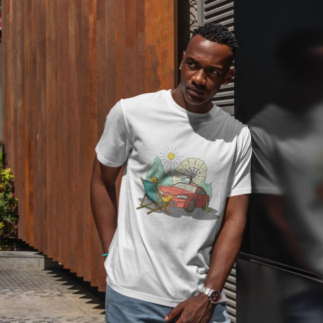 Cool Solar Car T-Shirt (Creator Uploaded)