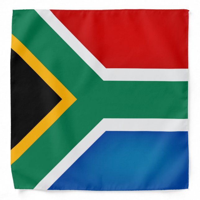 Cool South Africa Flag Fashion Bandana (Front)