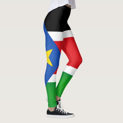 Cool South Sudan Flag Fashion Leggings