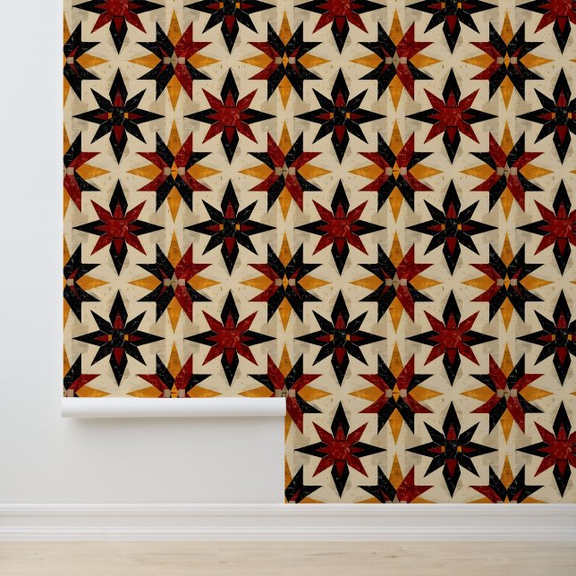 Cool Southwestern tiled pattern Wallpaper (Application)