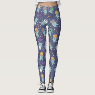 Cool Space Animals Leggings