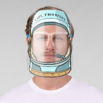 Cool Space Astronaut Helmet Face Shield