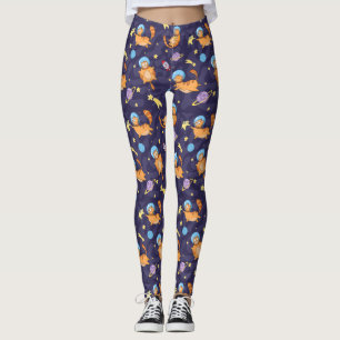 Cool Space Cats Leggings