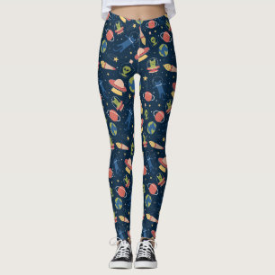 Cool Space Cats Leggings
