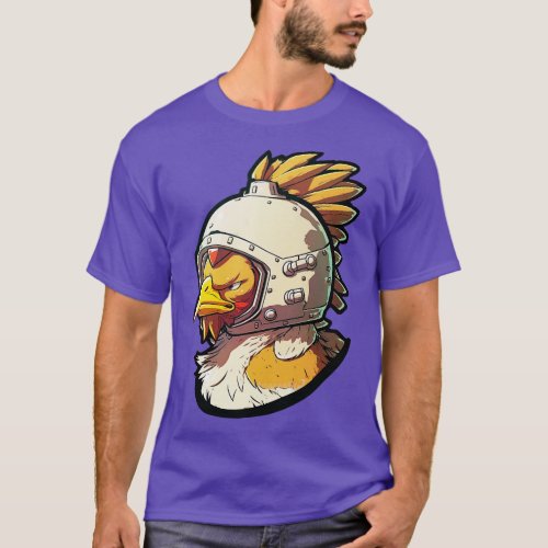 Cool Space Chicken T_Shirt