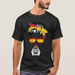 Cool Spanish Coffee Mama Mom Girl Sis Aunt Spain F T-Shirt