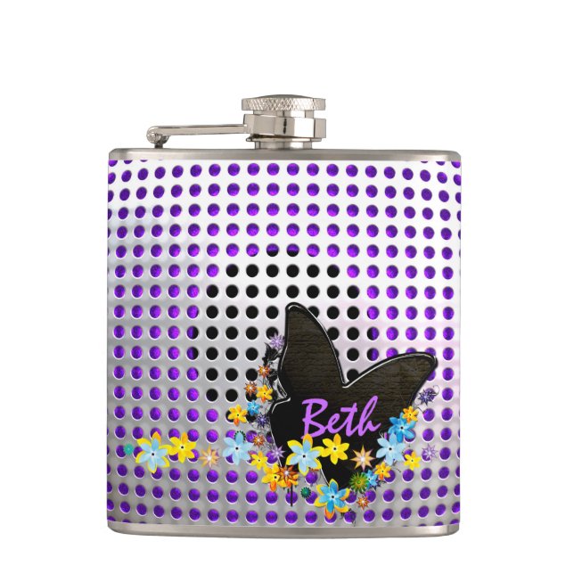 Cool Speaker 4 Wrapped Flask (Front)