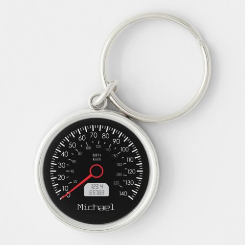 Cool Speedometer Personalized Key_chain Keychain