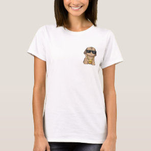 Cool Sphinx with Bling & Shades T-Shirt